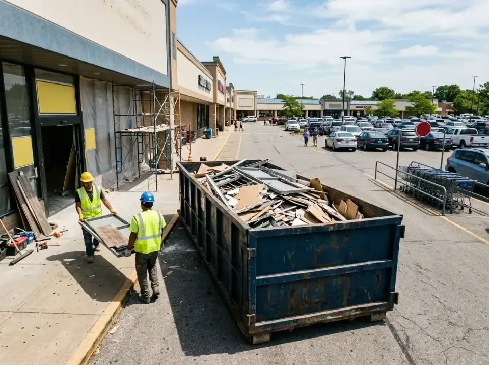 retail-store-renovation-debris-003 — frequently asked questions, Roll-off Dumpster Rentals in Randallstown, MD